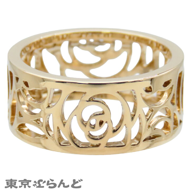 楽天市場】【中古】【返品可】シャネル CHANEL カメリア リング 