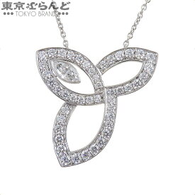 【5%クーポン♪3.4～3.11】【返品可】ハリーウィンストン HARRY WINSTON リリークラスター ペンダント PEDPMQRFLC Pt950 ダイヤモンド 総約0.68ct ネックレス レディース 仕上済 [送料無料] 【中古】【ポイント5倍●3.4～3.11】 101675637