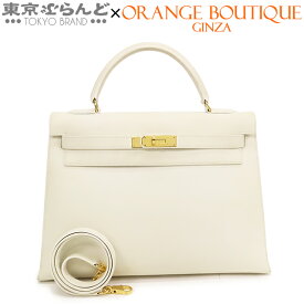 【2024年4月度月間優良ショップ】【返品可】エルメス HERMES ケリー 32 〇Y刻印 白 ホワイト ゴールド金具 ヴォーグレネ 外縫 2WAY ハンドバッグ ショルダーバッグ レディース ヴィンテージ [送料無料] 【中古】 101717537