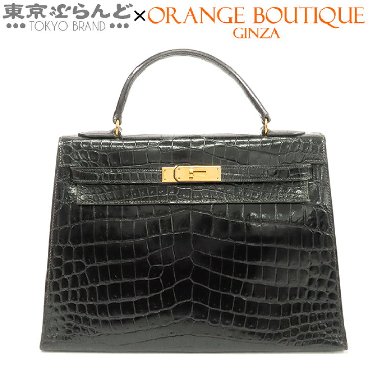 楽天市場】【中古】【返品可】エルメス HERMES ケリー 32 〇N刻印 黒 