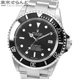 【返品可】箱付き ロレックス ROLEX シードゥエラー 16600 Z番 ブラック SS オイスターブレス 腕時計 メンズ 自動巻 シール付き 未使用 デッドストック [送料無料] 【中古】 101704053