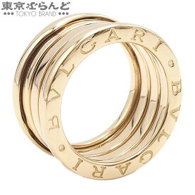 【返品可】ブルガリ BVLGARI ビーゼロワン B-ZERO1 3バンド M幅 リング イエローゴールド K18YG ＃49 指輪 レディース 9号相当 仕上済 [送料無料] 【中古】【ポイント5倍●5.23～6.2】 101711255