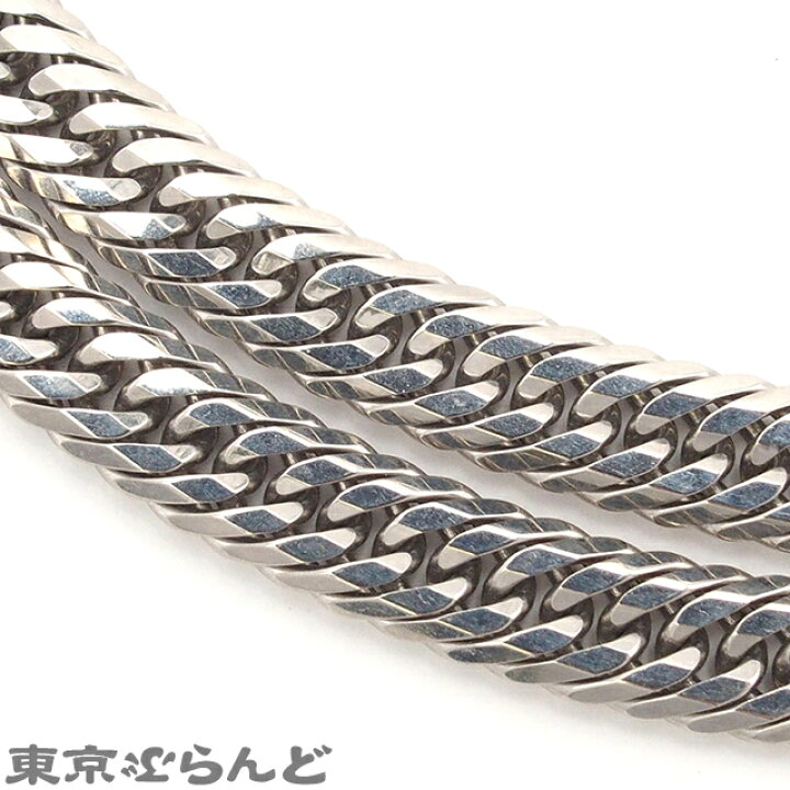楽天市場】【返品可】喜平 12面トリプル ネックレス Pt850 キヘイ 12面 