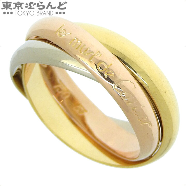 楽天市場】【返品可】カルティエ トリニティリング クラシックモデル 