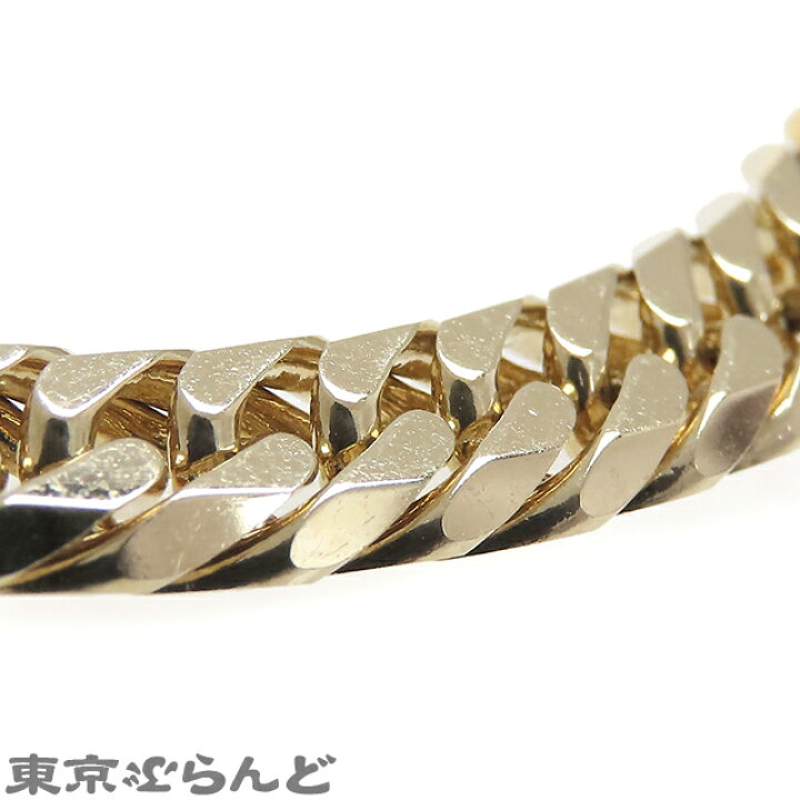 楽天市場】【中古】【返品可】喜平 6面ダブル ブレスレット K18YG 金 