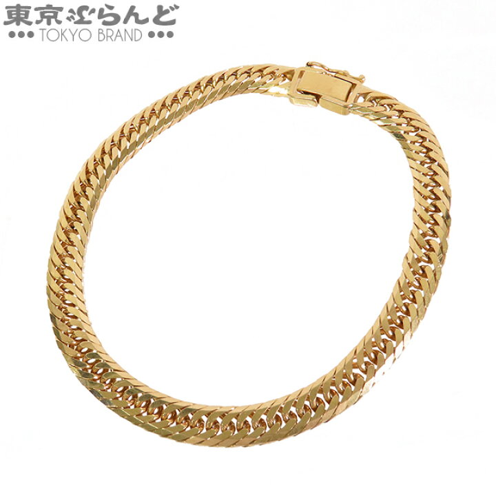 楽天市場】【返品可】喜平 8面 トリプル ブレスレット イエロー  