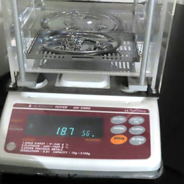 楽天市場】【返品可】喜平 8面トリプル ネックレス Pt900 キヘイ 8面T 