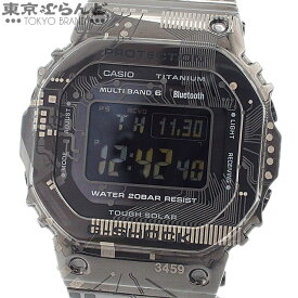 【5%クーポン♪4.19～4.30】【返品可】カシオ CASIO G-SHOCK フルメタル サーキットボード スペシャルモデル GMW-B5000TCC-1JR ブラック チタン 腕時計 メンズ タフソーラー モバイルリンク機能 [送料無料] 【中古】【ポイント10倍●4.19～4.30】 101699874