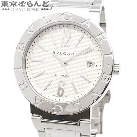 【5%クーポン♪6.4～6.11】【2024年4月度月間優良ショップ】【返品可】ブルガリ BVLGARI ブルガリブルガリ BB38SS AUTO ホワイト SS 腕時計 メンズ 自動巻き 仕上済 [送料無料] 【中古】【ポイント5倍●6.4～6.11】 101693384