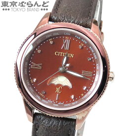 【2024年4月度月間優良ショップ】【5%クーポン♪4.19～4.30】【返品可】シチズン CITIZEN クロスシー xC EE1002-01W H296-T027253 ブラウン チタン レザー daichi collection 腕時計 レディース ソーラー電波 [送料無料] 【中古】【ポイント10倍●4.19～4.30】 101703288