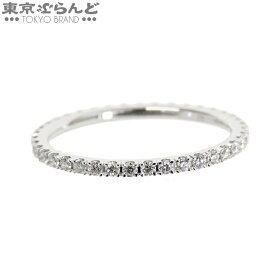 【5%クーポン♪6.4～6.11】【返品可】ヴァンクリーフ＆アーペル Van Cleef & Arpels フェリシテ フルエタニティ リング ホワイトゴールド K18WG ダイヤモンド 48 指輪 レディース 仕上済 [送料無料] 【中古】24BN 【ポイント5倍●6.4～6.11】 101705990