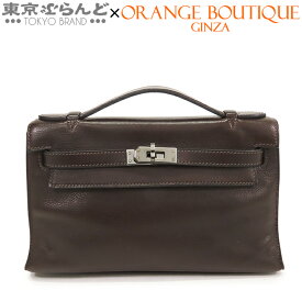 【返品可】エルメス HERMES ポシェットケリー □I刻印 茶 エベンヌ シルバー金具 エヴァーグレイン ハンドバッグ クラッチバッグ レディース[送料無料] 【中古】 101728394