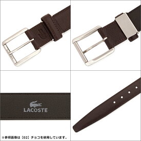 ラコステ ベルト Lサイズ メンズ LB84460 日本製 LACOSTE | 本革 レザー Lサイズ[bef]