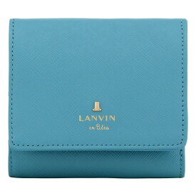 ランバンオンブルー 二つ折り財布 本革 レディース リュクサンブールカラー 482038 LANVIN en Bleu | ミニ財布 牛革 レザー[即日発送]