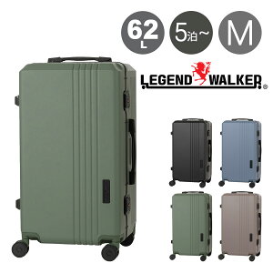 WFhEH[J[ X[cP[X t[ 62L 68cm 4.7kg `W[ 5114-61 LEGEND WALKERbTSbN
