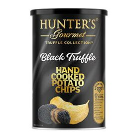 黒トリュフ風味（150g）大缶　HUNTER FOODS　お得な大型サイズ　ハンター　ポテトチップス　黒トリュフ風味（150g）