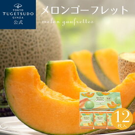 期間限定 ギフト プチギフト スイーツ お菓子 プレゼント 詰め合わせ 個包装 ゴーフル東京風月堂 メロンゴーフレット12枚入セット 洋菓子 焼き菓子 夏季限定 season
