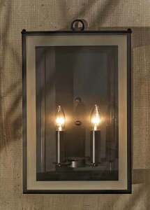 yȍOƖzTC E63L LARGE RECTANGULAR EXTERIOR SCONCEiTIVERTON COLLECTION)yAJ̏Ɩuh CL STERLING & SON JAPANiV[GX^[OAhTjK̔㗝Xz