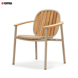 yC^AemuzcCY A[`FA Alu-TeakiTWINS ARM CHAIR Alu-TeakjTCYFW700×D620×H840ESH450EAH610mm dʁF8kgyOƋ K[f`FA `[Nt@j`[ VR G~[А emu{