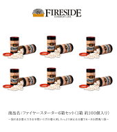 ファイヤースターター6箱セット（1箱あたり約100個）品番：B100（※単品型番のためx6）【薪ストーブ 薪や…