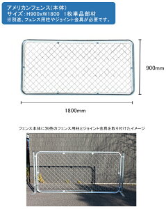 アメリカンフェンス本体 1枚単品部材 サイズ:H900mm×W1800mm 型番:AF-1800【お庭 ガレージ 柵 無骨なフェンス おしゃれなフェンス かっこいいフェンス カルフォルニアフェンス オープンな外構