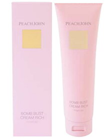 【フラワー】PEACH JOHN PJ BEAUTY ボムバストクリーム　リッチ セダクティブフラワー バスト用クリーム ボディケア 保湿クリーム 保湿 ピーチジョン