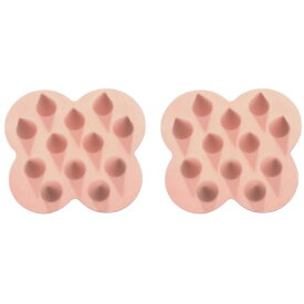 2個セット ◆国内正規品◆ 送料無料【ヨコハマ ピンク】ウカ スカルプブラシ ケンザン 頭皮ケア 肩こりにも　頭皮ケア　アウトバス　お風呂時間　シェアコスメ　マルチユース　ケンザン　uka scalp brush 横浜ピンク