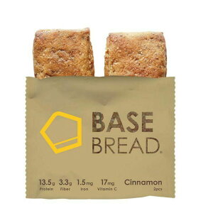 【シナモン・送料無料】BASE BREAD ベースブレッド 『シナモン』栄養素の1/3をすべてとれる完全栄養パン 話題となったパン BASE FOOD ベースフード