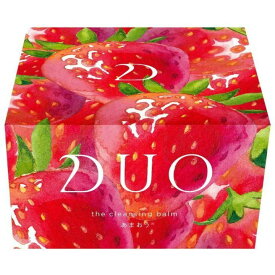 【2022・あまおう】DUO(デュオ) デュオ ザ クレンジングバーム あまおう　苺のクレンジングバーム　いちご鼻をケア　90g クレンジング