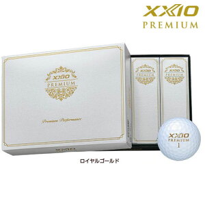 ダンロップ ゼクシオ プレミアム9 ロイヤルゴールド ゴルフボール 2024年モデル 1ダース(12個入り) XNPRM9GLD12 XXIO PREMIUM DUNLOP