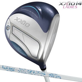 DUNLOP(ダンロップ) XXIO14 ゼクシオ14 フォーティーン レディースドライバー ブルー 【カタログ純正シャフト装着モデル】MP1400L カーボンシャフト 日本ダンロップ正規品
