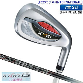 楽天市場】ゼクシオ13 レディスアイアンセット 7本（＃6～9、PW、AW