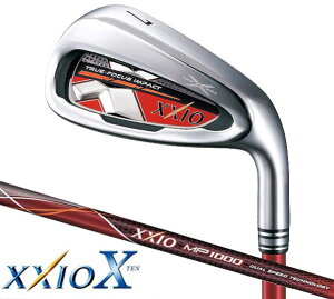 ゼクシオ10 ゼクシオテン XXIO10アイアンセット 5本(#6〜9、PW)レッド MP1000カーボンシャフト DUNLOP ダンロップ