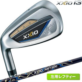 ゼクシオ13 アイアンセット 5本(#6〜9、PW) レフティ 左利き用 ネイビー MP1300カーボンシャフト DUNLOP ダンロップ XXIO13 ゼクシオ サーティーン