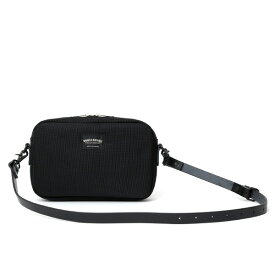 ショルダーバッグ メンズ ブラック 黒 黒色 レディース バリスティックナイロン レザー 本革 日本製 ブランド 鞄 カバン ワンダーバゲージ(WONDER BAGGAGE)