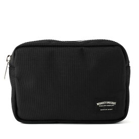 バッグインバッグ ポーチ ブラック 黒 黒色 メンズ レディース 日本製 ブランド カバン 鞄 バッグ ワンダーバゲージ(WONDER BAGGAGE)