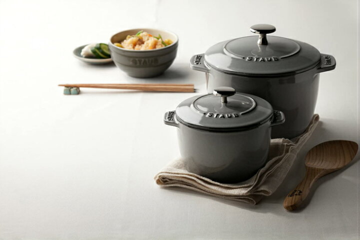 楽天市場】【生涯保証】Staub ラ ココット デ ゴハン Sサイズ 12cm 