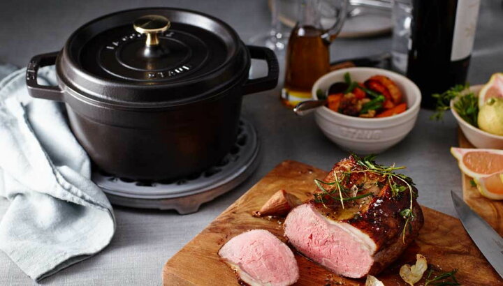 STAUB スモール チキンココット グレー《新品未使用シリアルナンバー 