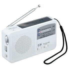 6WAY マルチレスキューラジオ SV-5745 ライト付 サイレン付 AM/FMラジオ 防災グッズ 非常用 USB充電 手回し充電 ソーラー充電 乾電池 送料無料