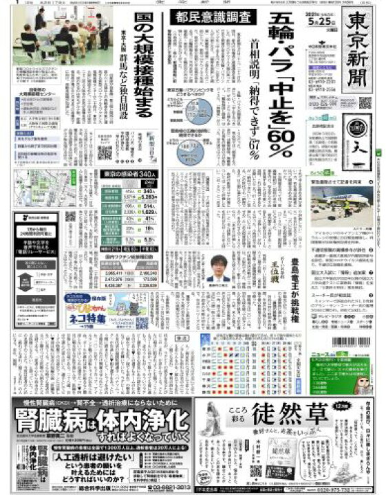 楽天市場 ねえ ぴよちゃん ネコ特集保存版 21年5月25日 火 東京新聞 朝刊 バックナンバー 東京新聞オフィシャル 楽天市場店