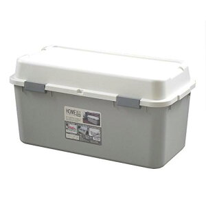 ボックス 101L アウトドア キャンプ 工具収納 高圧洗浄機 防災用品釣り アウトドアコンテナ コンテナ キャンプ用品 宅配ボックス 灯油 タンク 灯油缶 ライトグレー【ホームBOX 880】