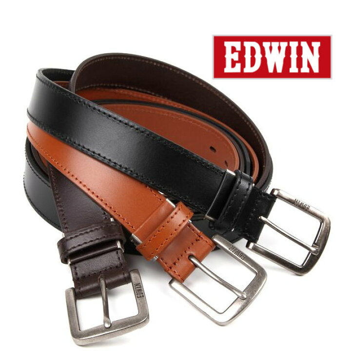 楽天市場 ベルト メンズ 本革 ブランド 大きいサイズ エドウィン 誕プレ 誕生日プレゼント バースデープレゼント 父の日 ロングサイズ 革 皮 牛革 ベルト Edwinベルト 贈り物 Ed 財布ベルトの専門店 東京リッチ