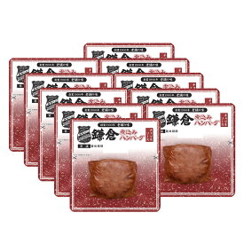 鎌倉ハム 富岡商会 鎌倉煮込みハンバーグ（チャツネソース）10個セット 産地直送 送料無料