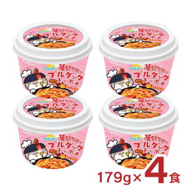韓国 トッポギ インスタント カルボナーラ ブルダック トッポギ 179g 4食 三養ジャパン 食品 餅 送料無料