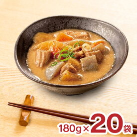 【8/4 20:00〜8/11 1:59 エントリーでP5倍】丸善 業務用 もつ煮込野菜入り 180g 20袋 もつ煮込み モツ煮 豚モツ 国産 送料無料