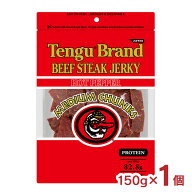 おつまみ ジャーキー テング ビーフステーキジャーキー ミディアムチャンク ホット ペッパー 150g 1個 大…