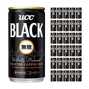 UCC BLACK   185ml 30{ 1P[X R[q[ ubN  񂹕i