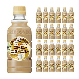 【6/4 20:00～6/11 1:59店舗内5倍P】コーヒー クラフトボス BOSS サントリー コーヒーニューニュー ソイ＆ミルク ペットボトル 送料無料 300ml 24本(1ケース)