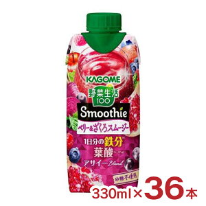 JS X[W[ ؐ  ؐ100 Smoothie x[Mix 330ml 36{ e N t[c 