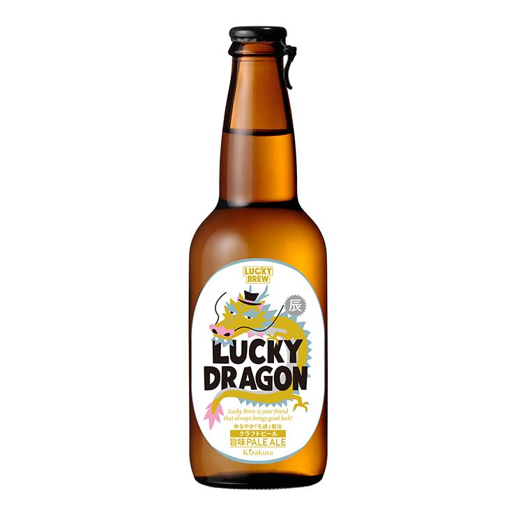 楽天市場】クラフトビール ビール LUCKY DRAGON 瓶 330ml 12本 1ケース
